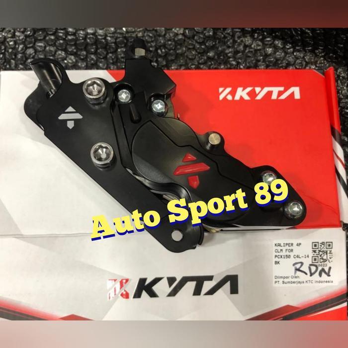 KALIPER DEPAN KTC KYTACO KYTA 4 PISTON CLM ADV PCX 150 160 CBS
