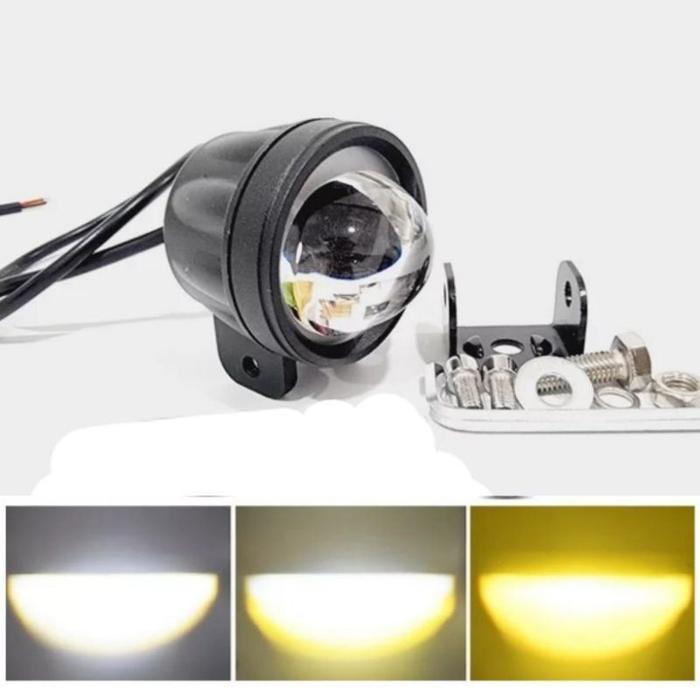 Ready Stok Lampu Tembak Sorot Mini Driving Daymaker 24 Volt Led Superbright Mini Lens Truk Bus Cante