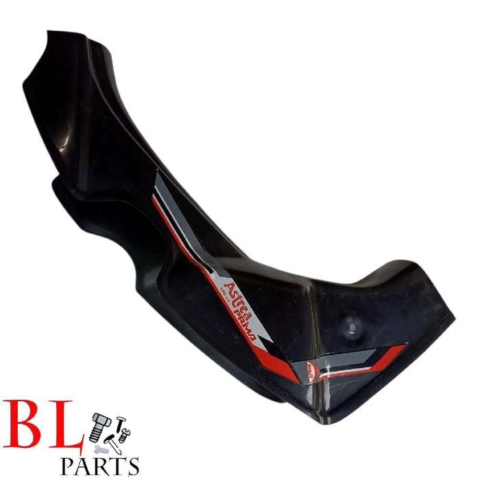 Legshield Sayap Tengah Warna Hitam Astrea Prima 100 cc Merk Kiwi untuk BL PARTS