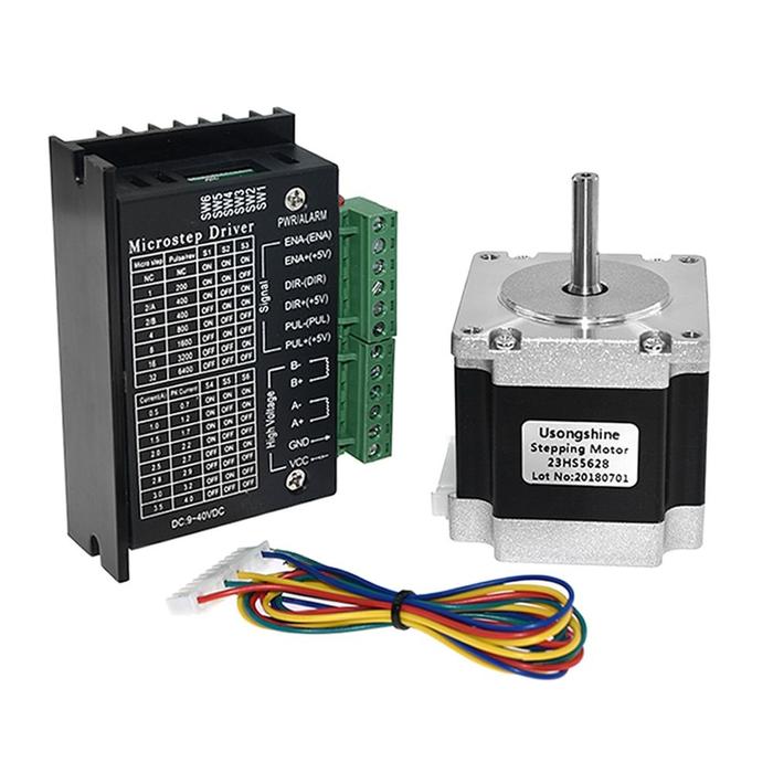 Nema23 Stepper Motor 57Hs112 Tb6600 23Hs5628 2.8A With Tb6600 4A
