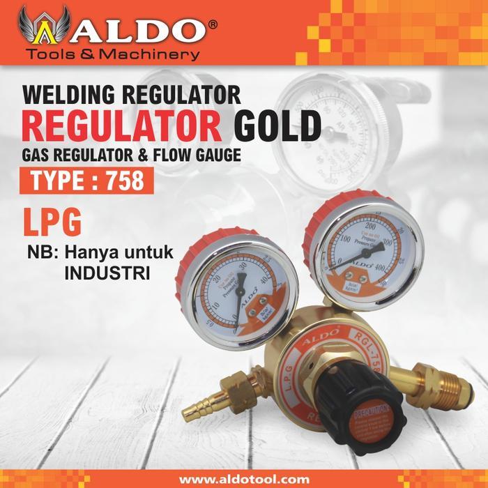 REGULATOR GOLD 758 - LPG MERK ALDO