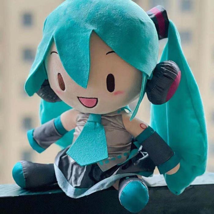Anime Kawaii Sound Miku Plush Toys Miku Cat Style Cosplay Hatsune
