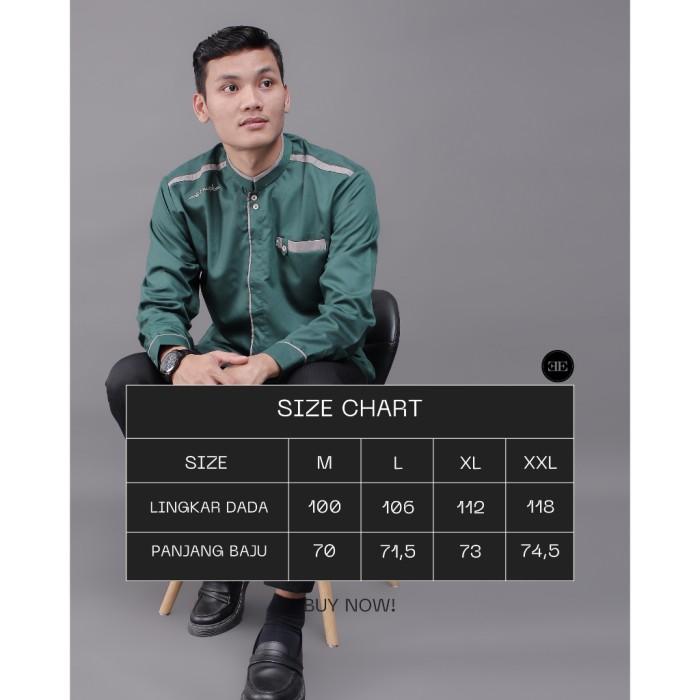 J➸H2 \BEST/ BAJU KOKO PRIA LENGAN PANJANG MOTIF DAYAK KOMBINASI BATIK W✪W9