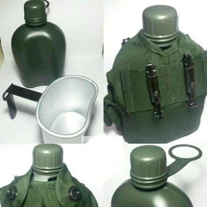 READY Peples Botol Air Minum Hijau TNI Original