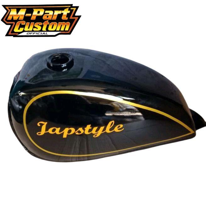 TANGKI MOTOR TANGKI JAPSTYLE BOBBER SCRAMBLER UNIVERSAL PNP TIGER THUNDER BYSON MEGAPRO SCORPIO