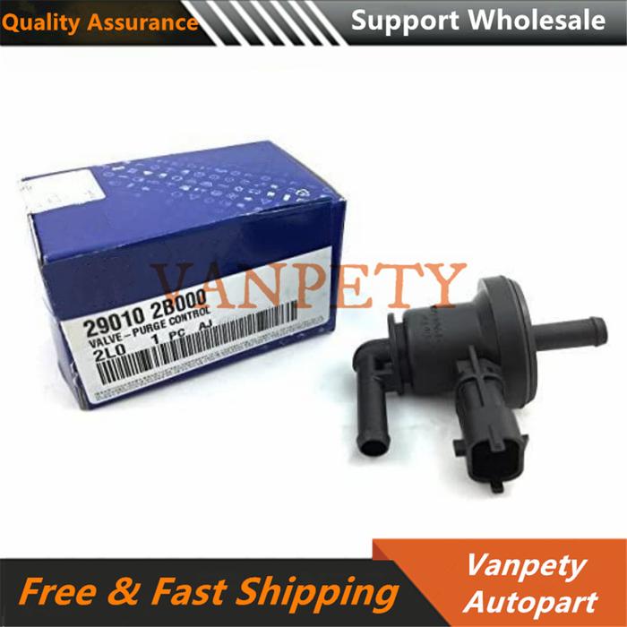 New 1pc Car Vapor Canister Purge Valve Solenoid 29010 2B000