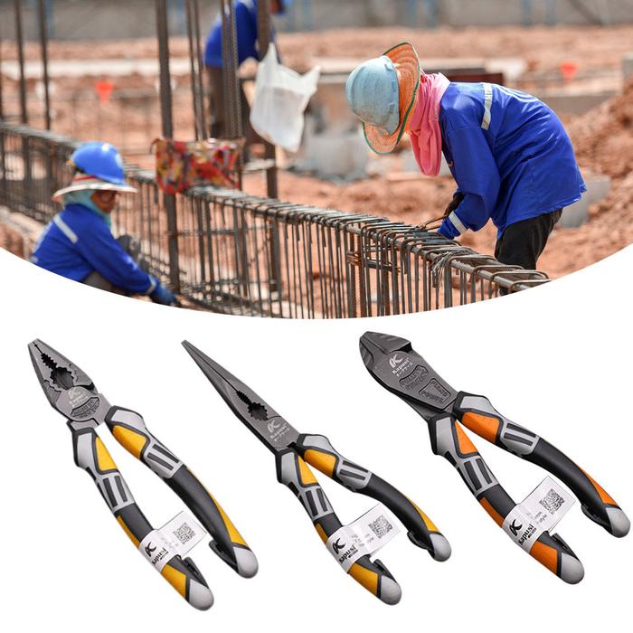 8'' Diagonal Plier Professional Electrician Plier Chrome-Vanadium