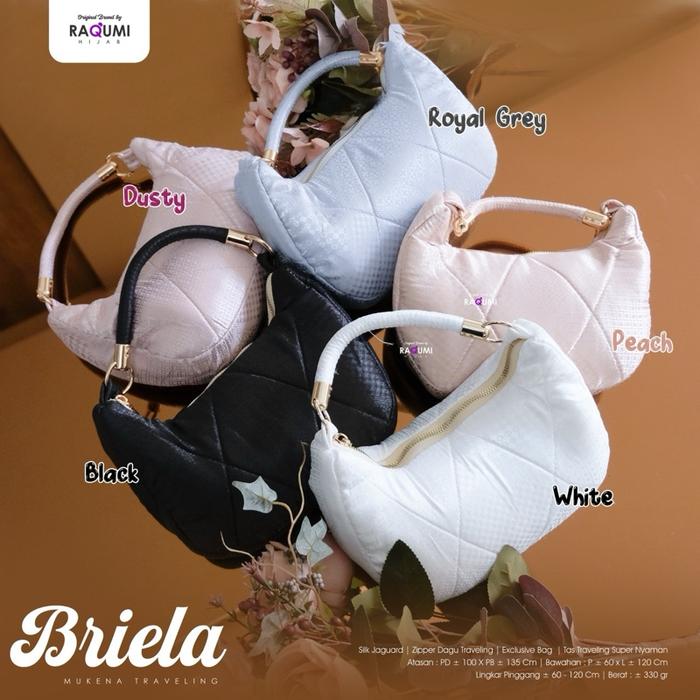Mukena Premium// Briela Mukena Traveling premium ori by Raqumi Hijab