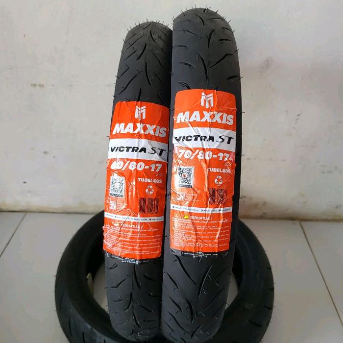 Ban Cacing Tubeless Motor Nouvo Beat Scoopy Vario Maxxis 60/80 70/80 Ring 17