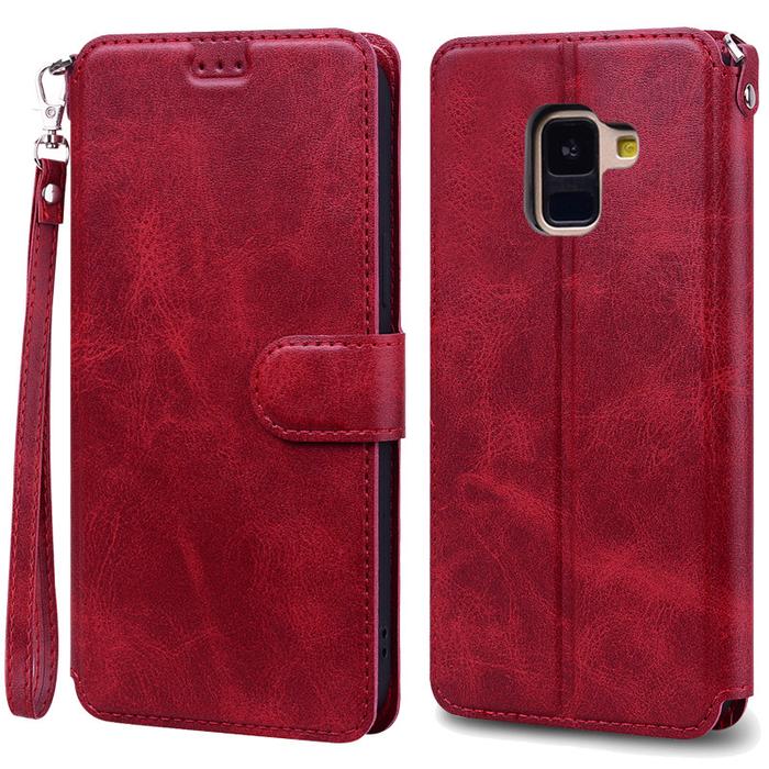 A8 Plus Case For Samsung Galaxy A8 2018 Case A530F Wallet Leather