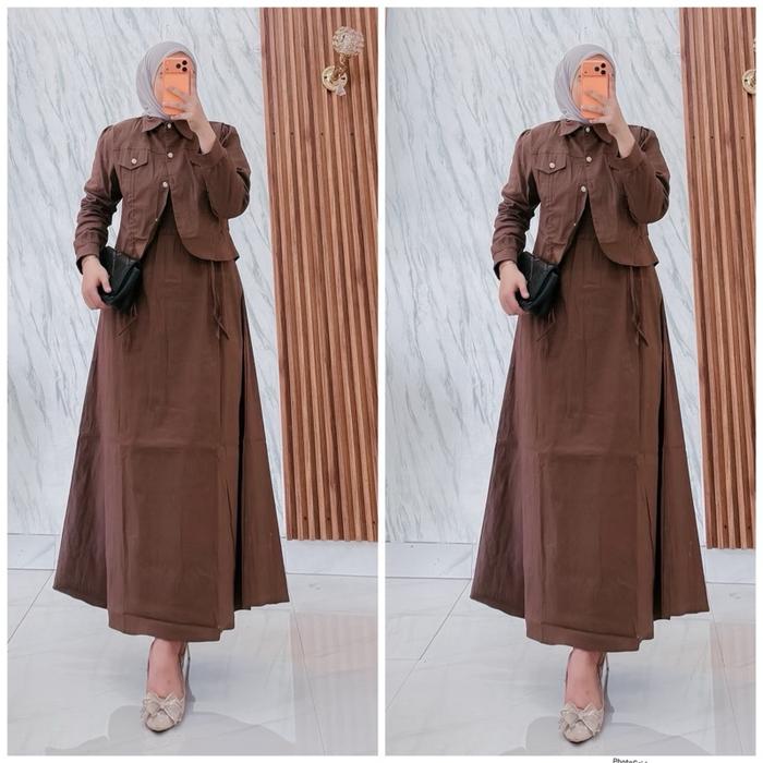 Gelia  Dress layla / Dress layla serut / Layla dress / Gamis layla