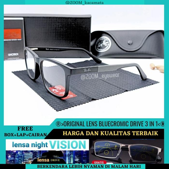 ~FM~ NIGHT DRIVE 3 IN 1-Kacamata Pria Bluecromic 3 IN 1 | Kacamata Baca Plus Pria | Kacamata Pria Bu