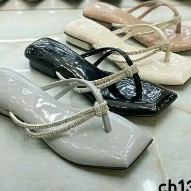 prduk sendal wedges tinggi 3cm heless wanita terbaru terlaris
