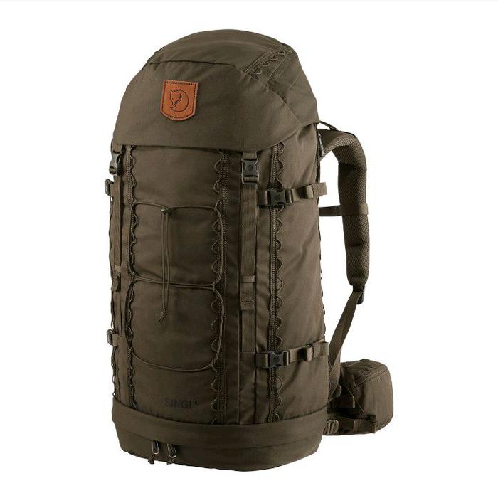 FJALLRAVEN SINGI 48 BACKPACK - DARK OLIVE
