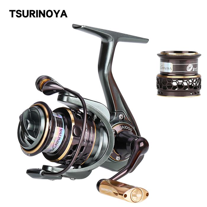 TSURINOYA JAGUAR 1000 2000 3000 2 Spool Long Casting Spinning