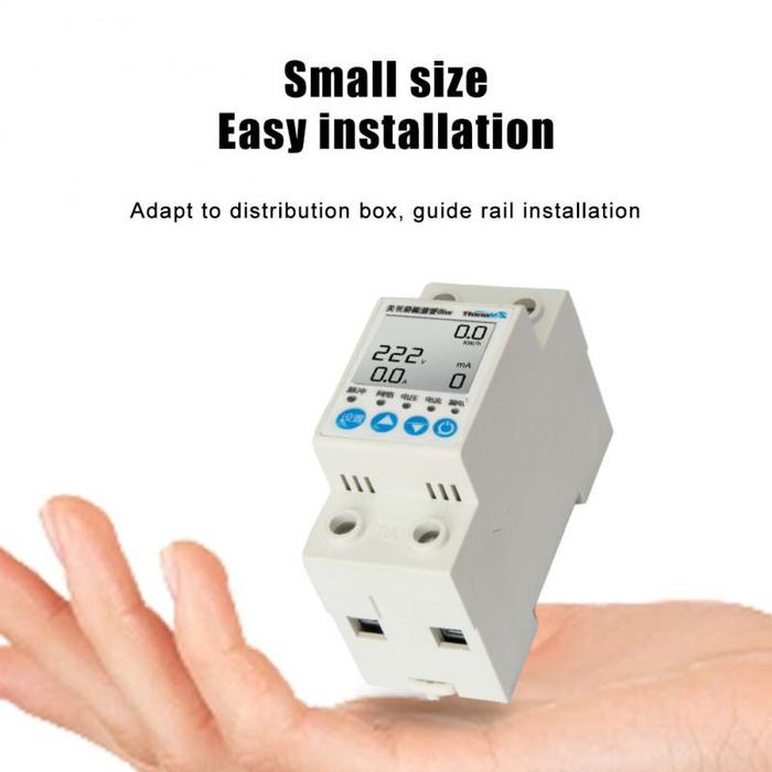 Smart life Tuya WIFI Smart Energy Meter Prepaid energy meter kWh