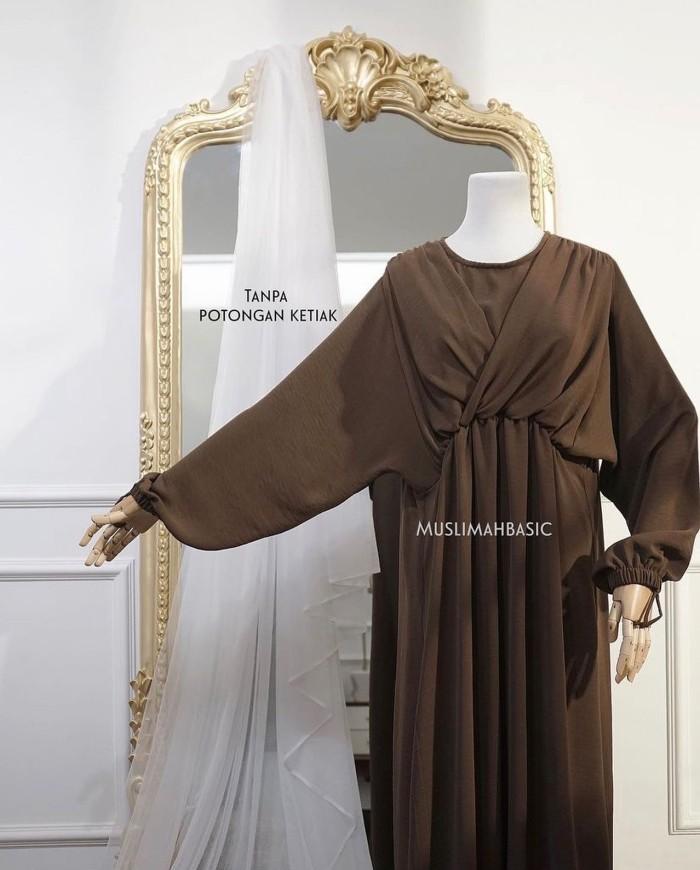Vienna Abaya By @Muslimahbasic.Id Best Seller