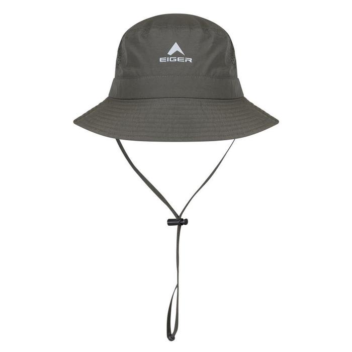 Topi Rimba Pria Eiger Original Bahan Nilon Warna Olive Civilian Hat