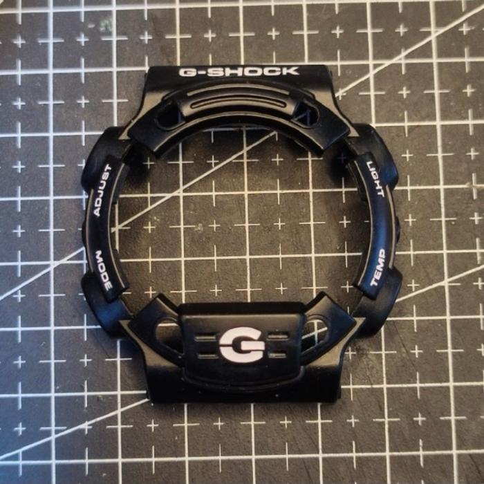 Bezel homemade casio gshock  dw-8600 finsherman