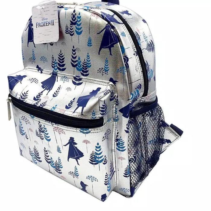 PREMIUM Sale !!! Sale !!! Tas Ransel Metalik Frozen 2 AQUA/SANSAN WAWA