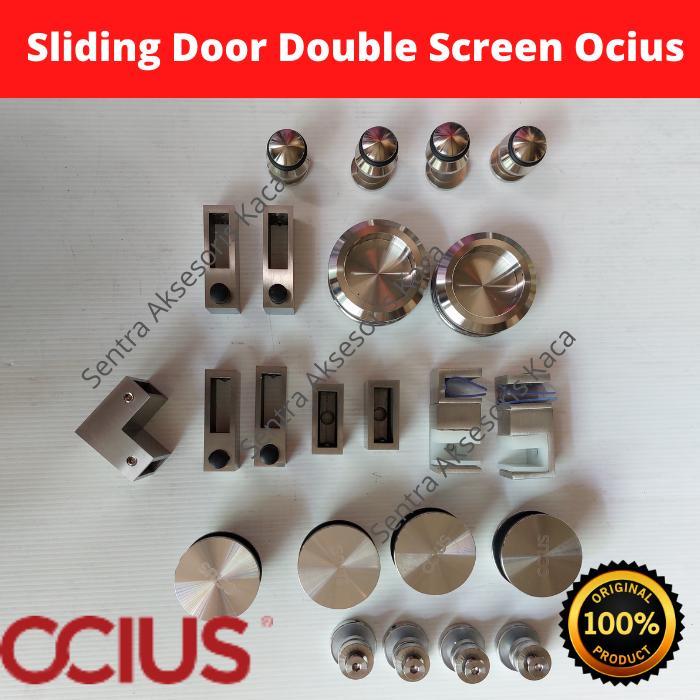 Aksesoris Sliding Pintu Kamar Mandi /OSD 078 Ocius (Double Screen)