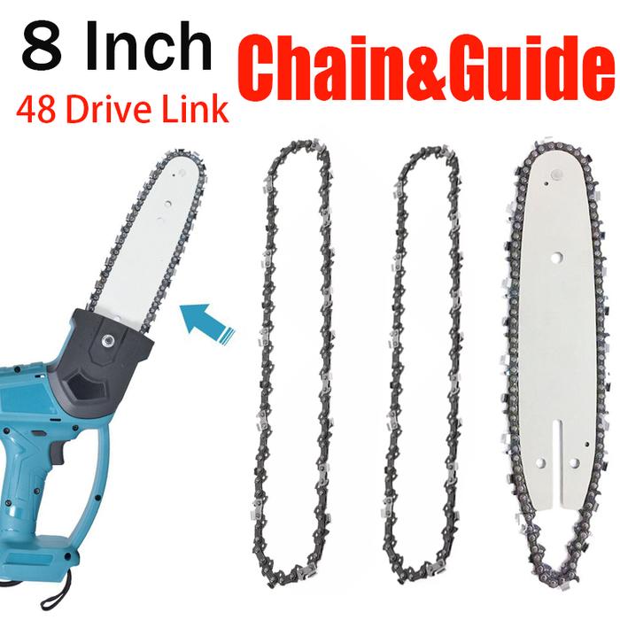 8 Inch Mini Electric Chainsaw Cordless Handheld Pruning Saw Portable