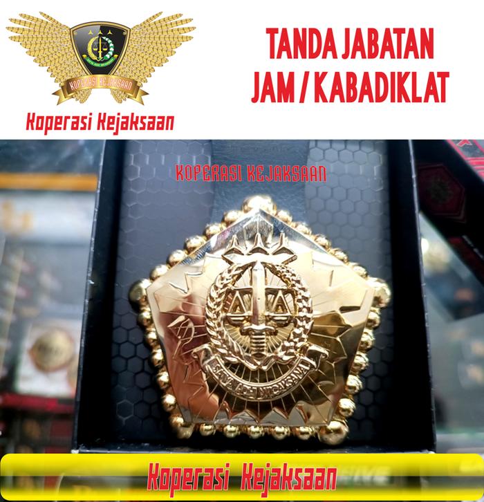 JENGKOL TANJAB TANDA JABATAN JAM KABADIKLAT JAKSA AGUNG MUDA | KEJAKSAAN RI