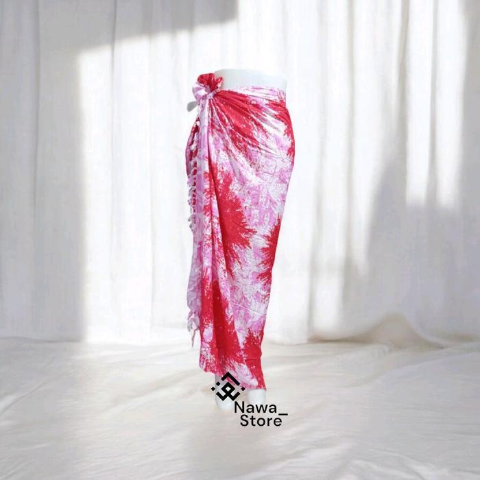 Kain Pantai Motif Gradasi Ukuran 165 cm × 120 cm bahan Rayon Lembut dan Adem - Kain Bali Hiasan Rumb