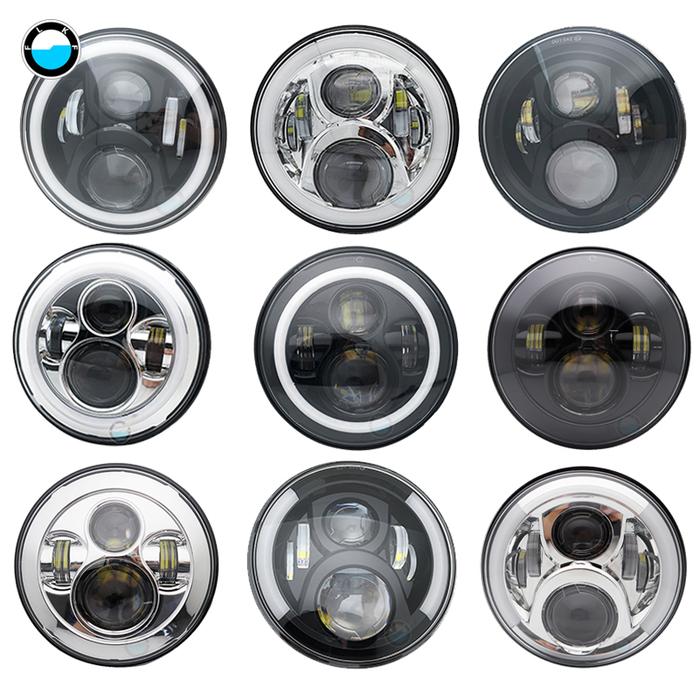 2X7 Inch 60W H4 LED Headlights Lamp For Jeep Wrangler Hummer 7 Inch