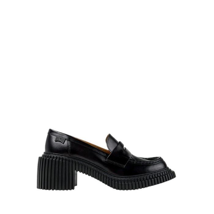 CAMPER Pix London Leather Original Women's Heels Shoes - Black