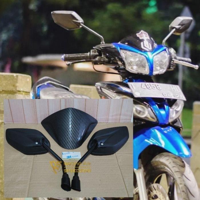 Visor Carbon Plus Spion Standar Jupiter Z ROBOT