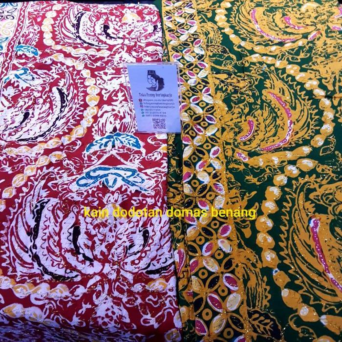 (PROMO) KAIN DODOTAN DOMAS BORDIR LEMBARAN 1.60X2.50 CM
