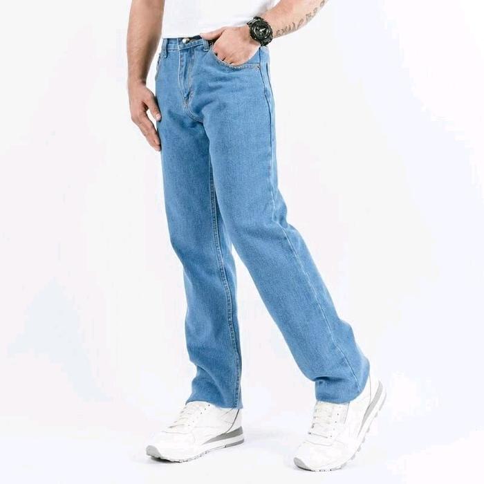CELANA JEANS PANJANG PRIA LEA 606 ABU ABU