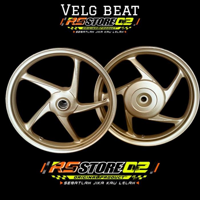 Velg Depan Blakang Beat Karbu - Beat Fi - Beat Street Original AHM