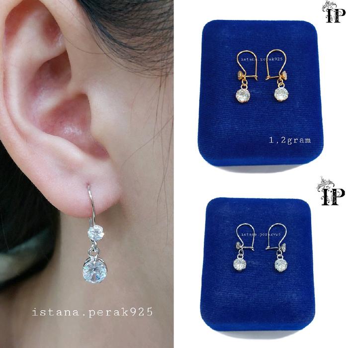 Anting Dewasa Kekinian Model Kait Gantungan Desy/Solitaire