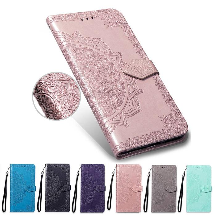 Honor 8A Case Flip Wallet Leather Case For Huawei Honor 8A Case For