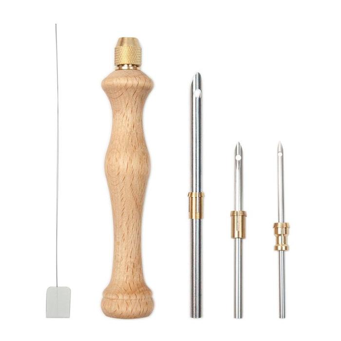 Kit alat jarum sulam baru Swakarya alat jahit tusuk jarum &