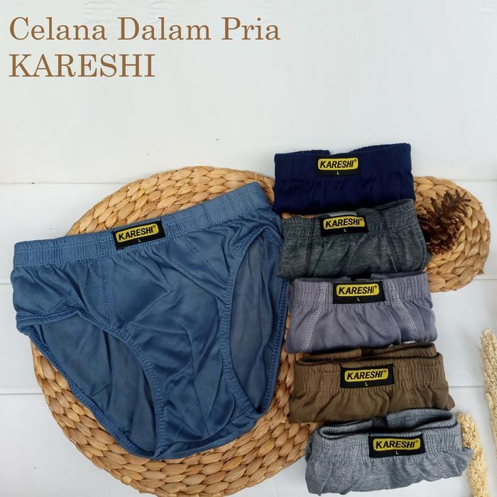 ( 6Pcs Promo ) Paket Hemat Super Irit Celana Dalam Laki-Laki SIze M L XL XXL CD Cowok Remaja Dewasa 