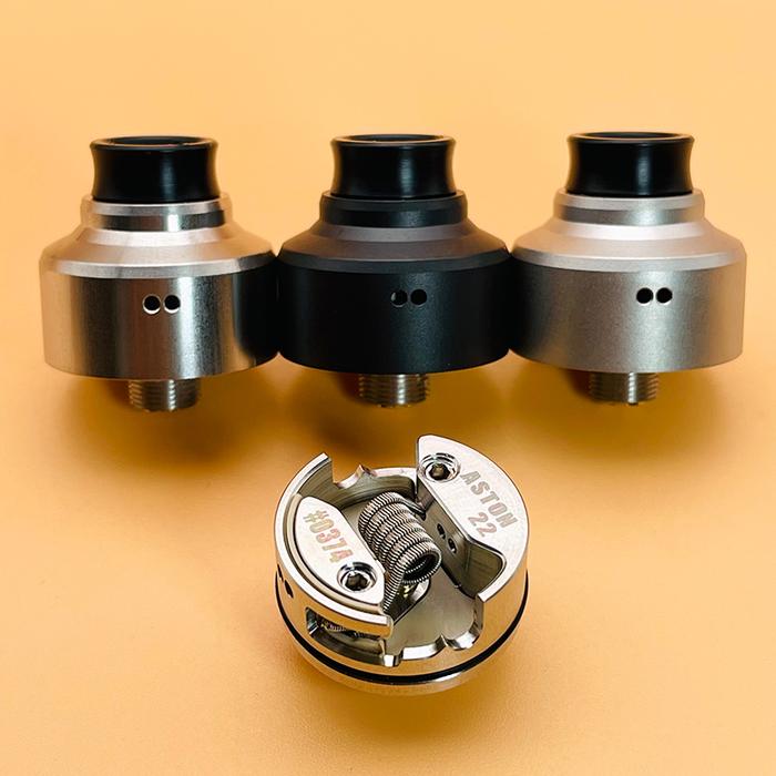 DSXvape Aston 22 RDA Atomizer 22mm Single Coil Rebuildable Vape Tank