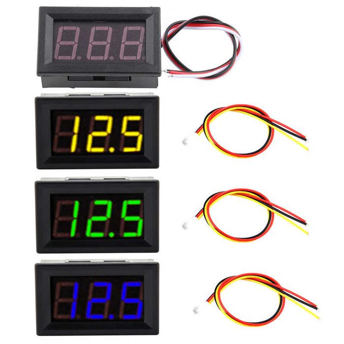 digital voltmeter 0.56" 3 Wire Digital LED Voltmeter Voltage Meter