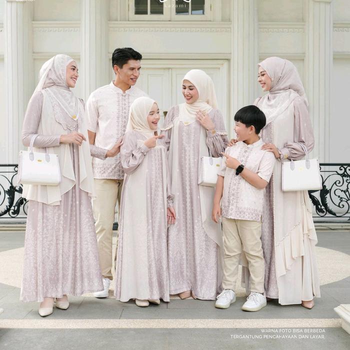 (PRODUK PO Sarimbit KAZAMI) Singgasana Cinta Gamis Muslim