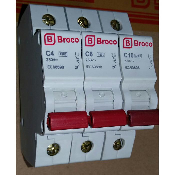 MCB BROCO 32Ampere MCB 1Pas 1Phase 1P - 32A