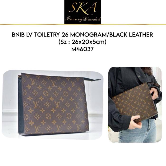 LV Toiletry 26 Monogram/Black Leather