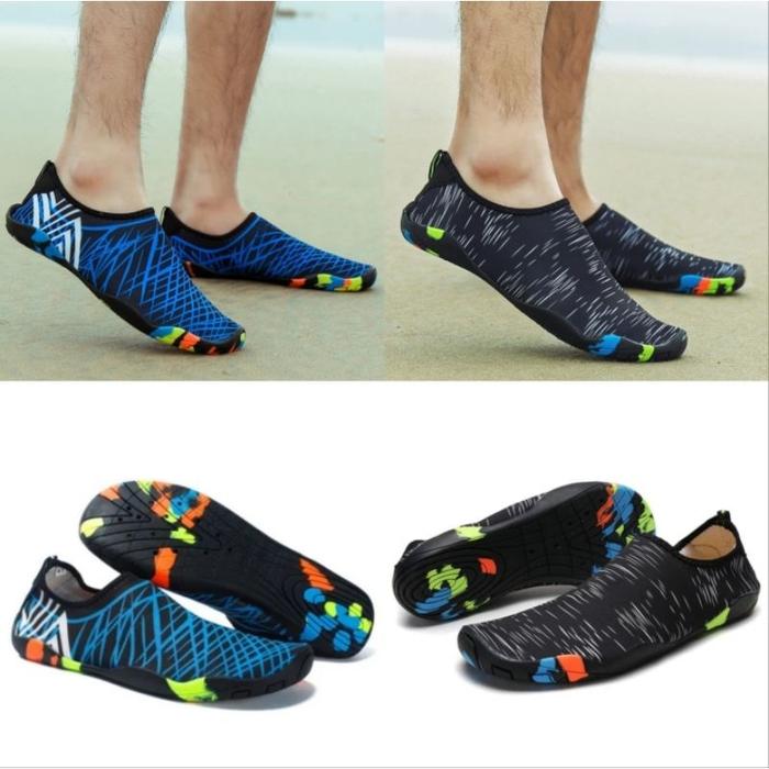 Sepatu Pantai Slip on Diving Snorkling Renang Sepatu Sepeda Santai Olahraga Air Shoes Treadmill