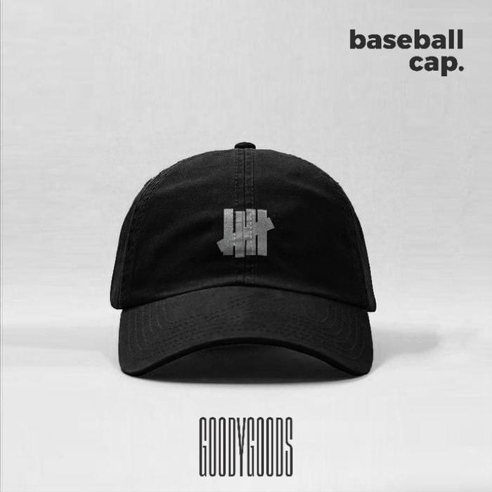 TOPI BASEBALL CAPS TOPI BASEBASLL CASUAL PREMIUM ORIGINAL LOGO UNDEFEATED