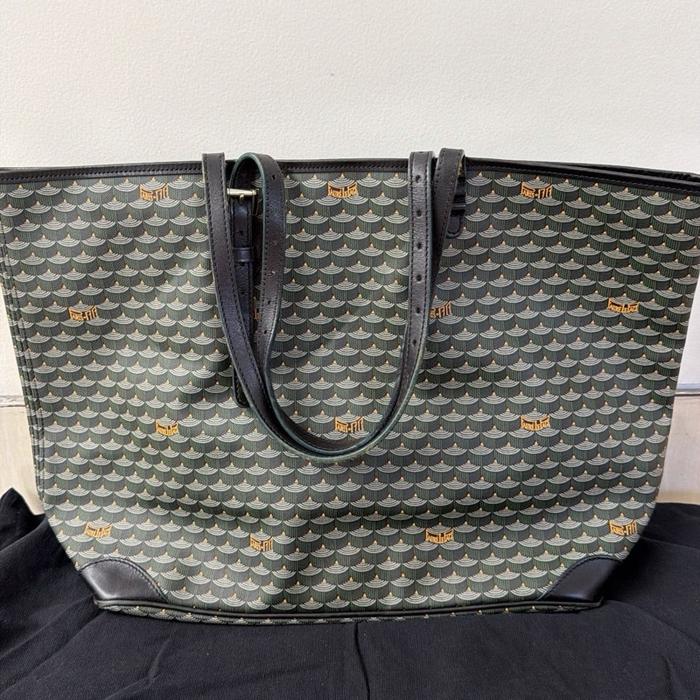 FAURE LE PAGE TOTE BAG GREEN HIJAU