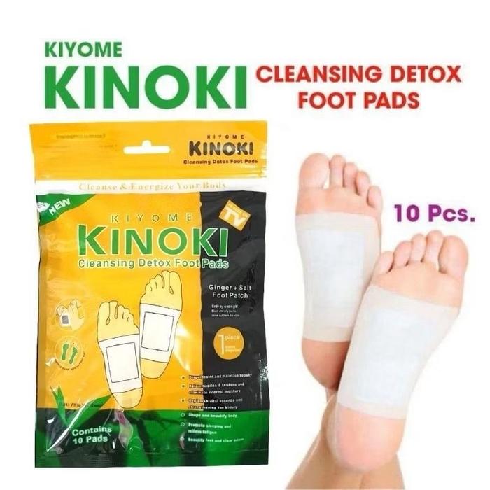 KINOKI GOLD GINGER ISI 10 PCS - Koyo Kaki Detox Kinoki Gold Emas