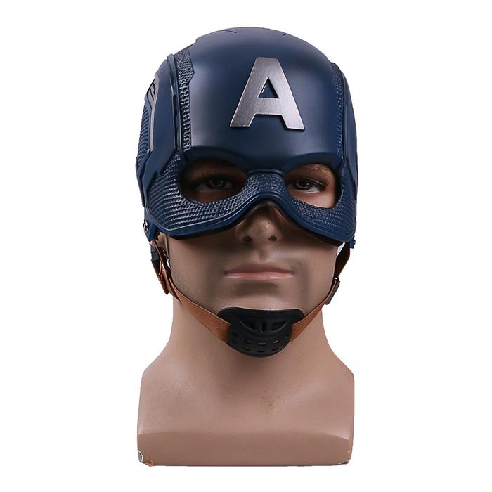 Cosplay Helmet Superhero Captain America Helmet Steven Rogers Mask