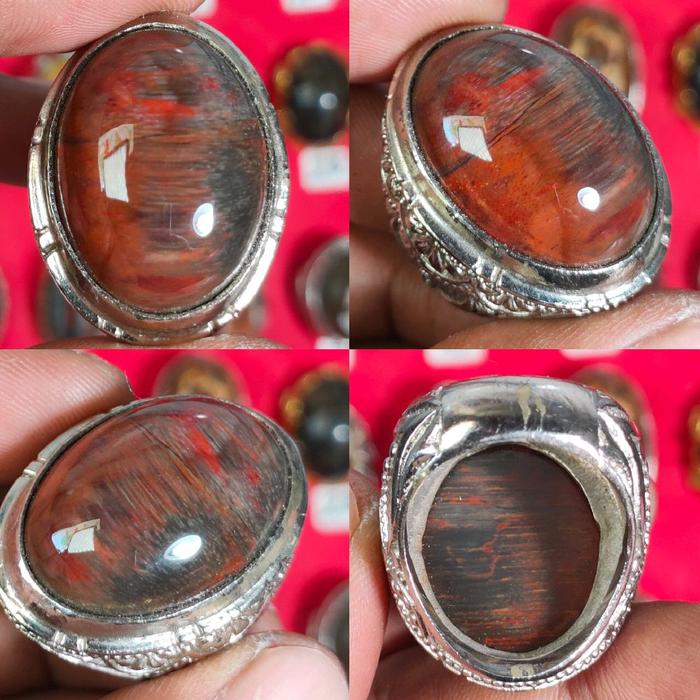 batu akik kelor serat merah