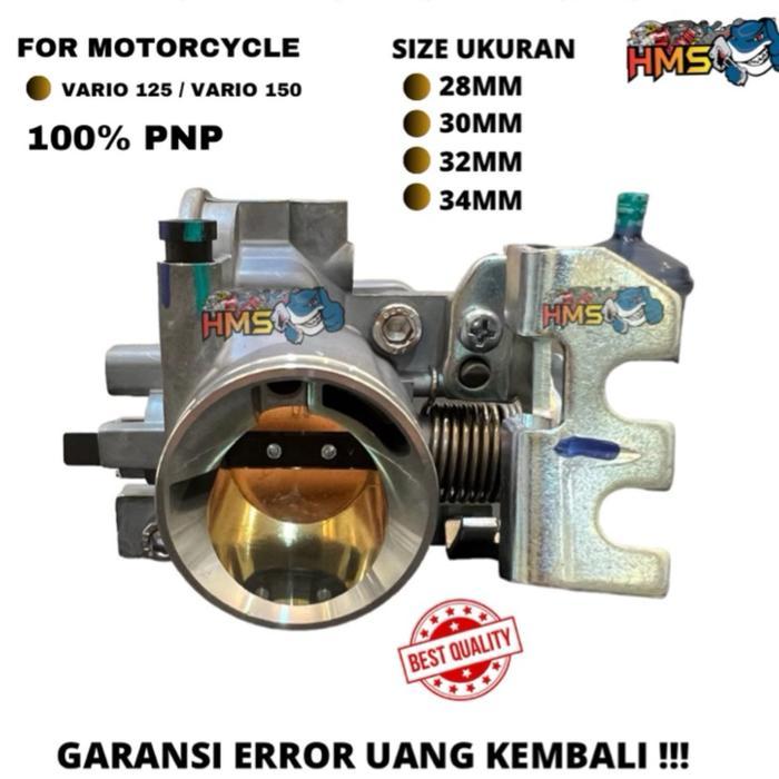 TUAS GAS THROTTLE BODY ONLY PNP VARIO 125 150 BEAT SCOOPY PCX 150 LOCAL 2018 VERZA MEGAPRO RACING UK